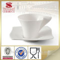 Taza de café reutilizable al por mayor, taza y platillo creativos turcos del café express